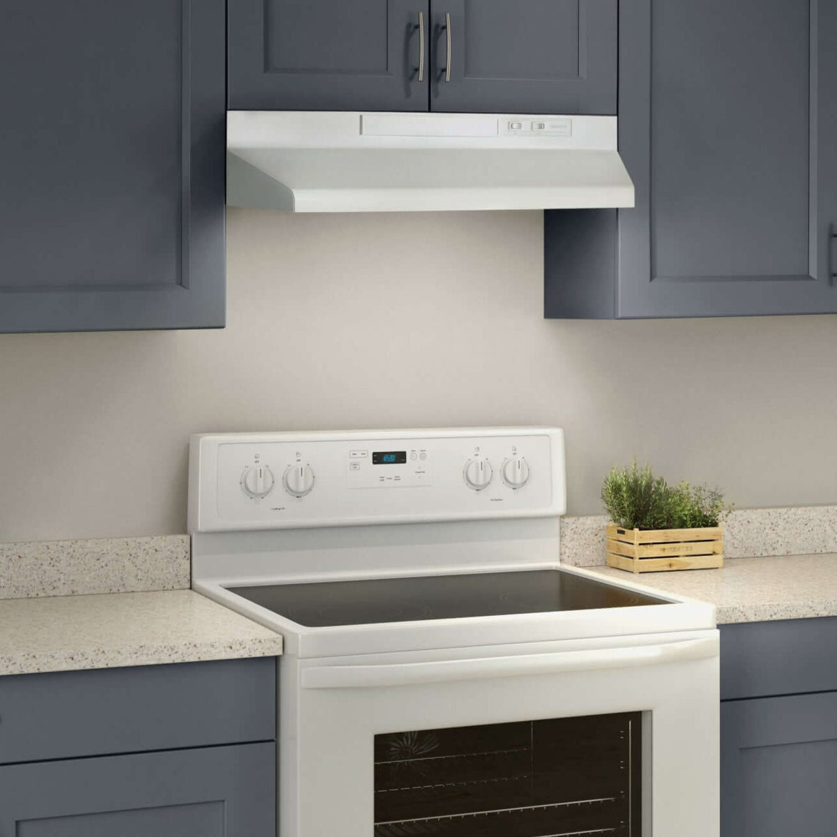 Under cabinet range retailer hood