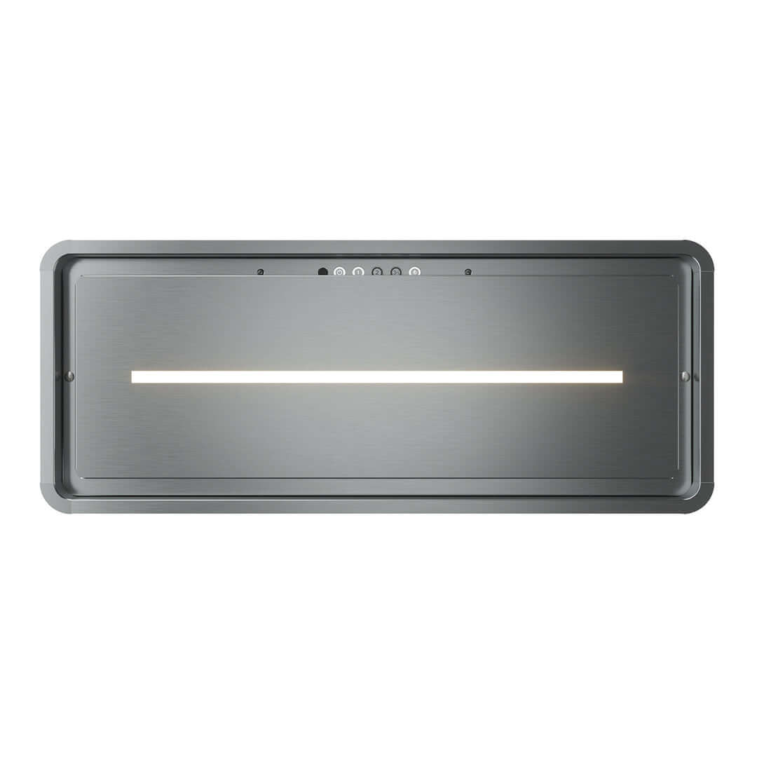 Faber Inca In-Light Range Hood Insert With Size Options In Stainless Steel (INLTSSV)