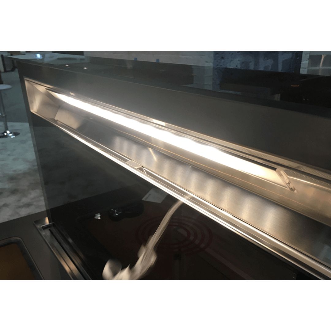 Faber Scirocco Lux Downdraft Range Hood With Size Options In Stainless Steel (SCLX) 