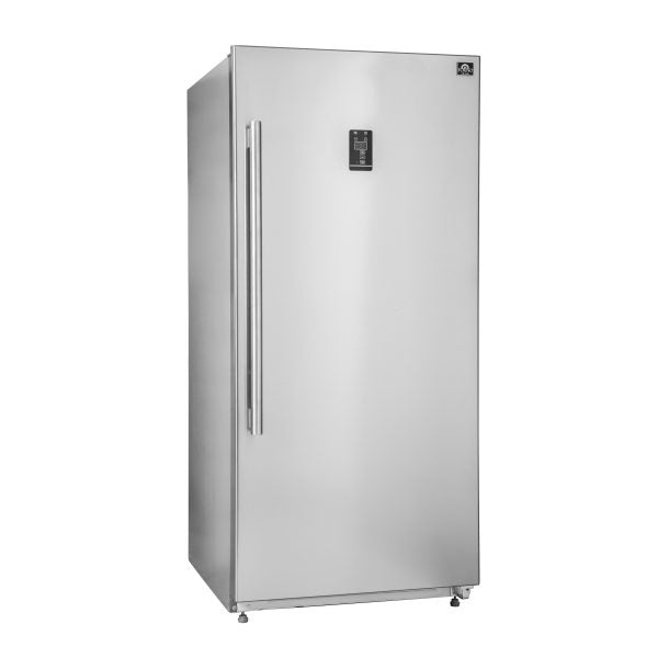 Forno Rizzuto - 60 in. 27.6 cu. ft. Pro-Style Dual Combination Fridge/Freezer Refrigerator in Stainless Steel (FFFFD1933-60S)