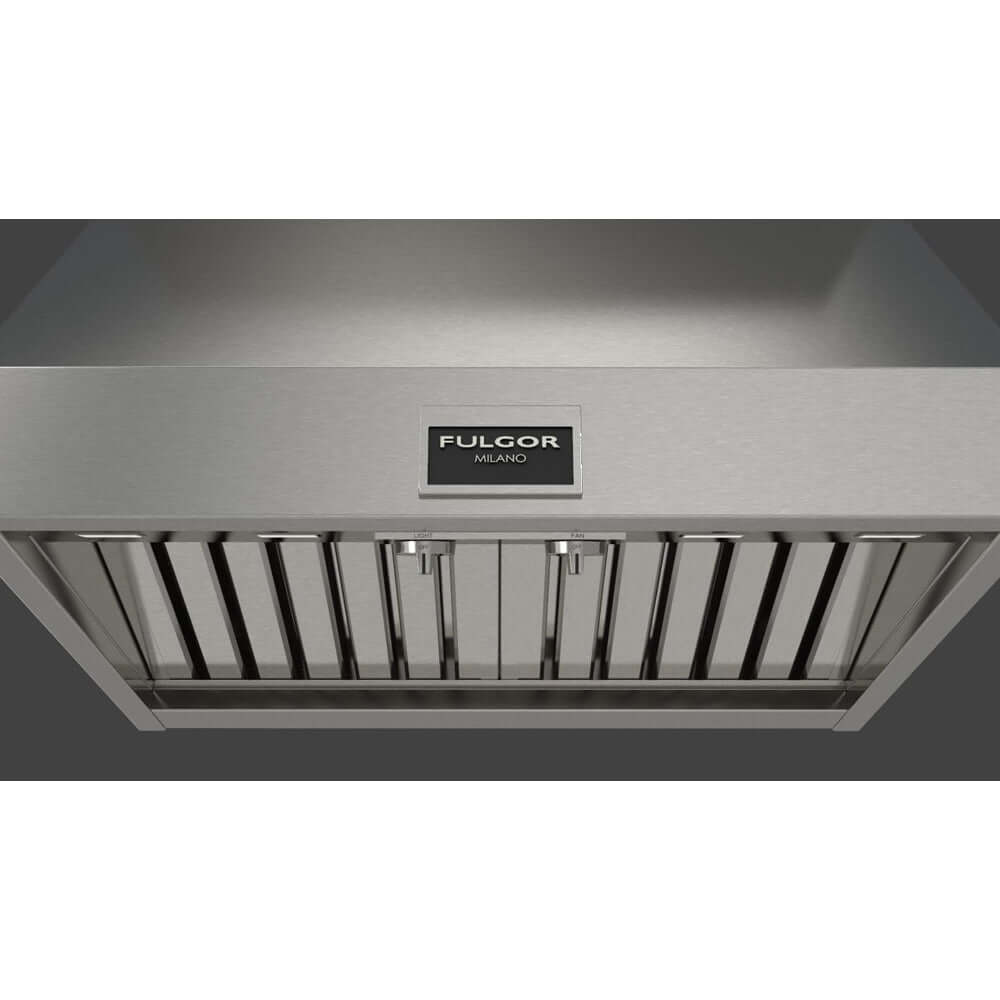 Fulgor Milano 30 in. 600 CFM Professional Under Cabinet Range Hood with Knob Control in Stainless Steel (F6PH30S2)-