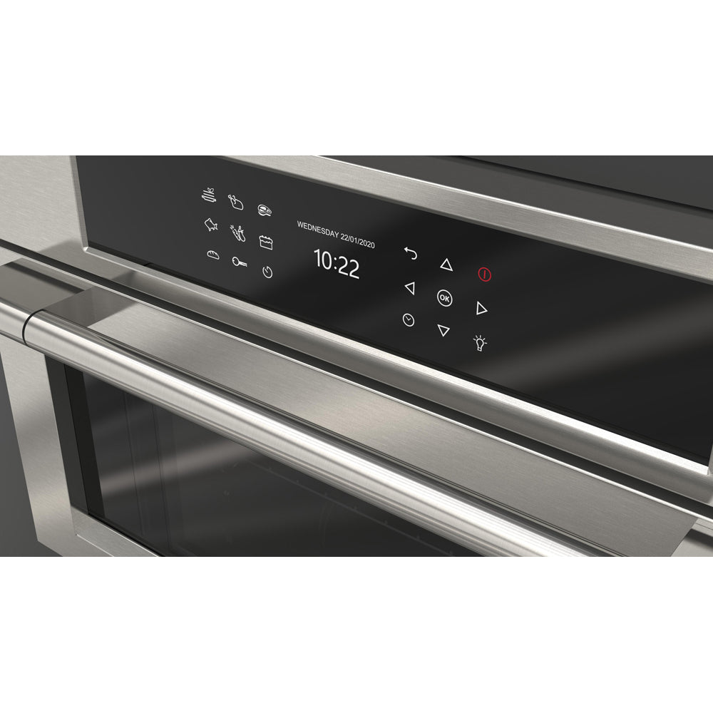 Fulgor Milano 30 in. 600 Series Pro 3-in-1 Steam Multi-Level Cooking Oven with Steam, Convection, and Combi-Steam (F6PSCO30S1)-