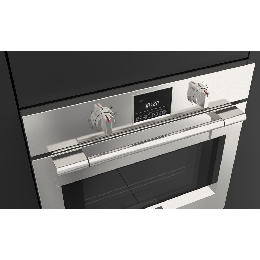 Fulgor Milano 30 in. Electric Built-in Single Wall Oven in Stainless Steel (F6PSP30S1)-