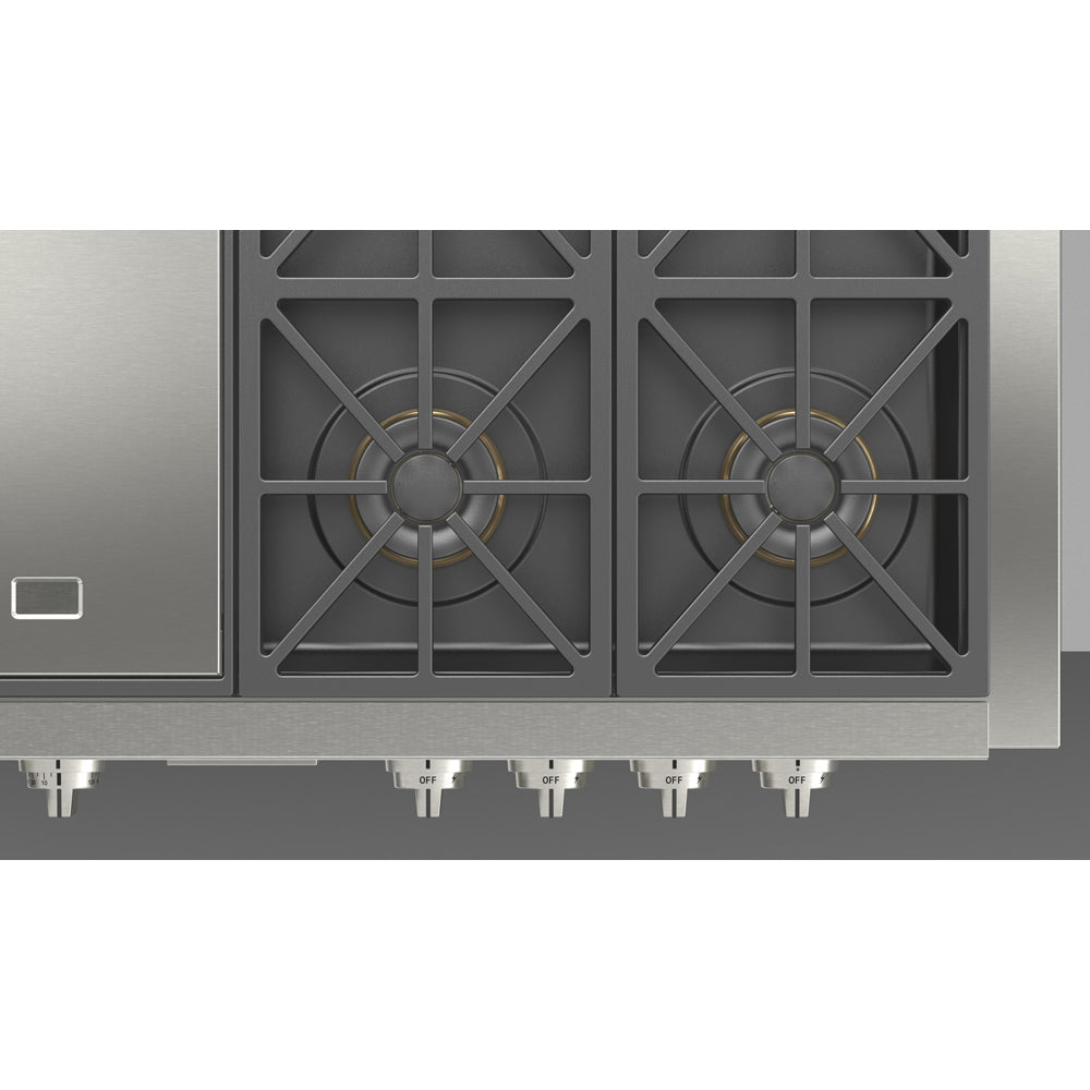 Fulgor Milano 48 in. 600 Professional Series All Gas Range Top (F6GRT486GS1)-