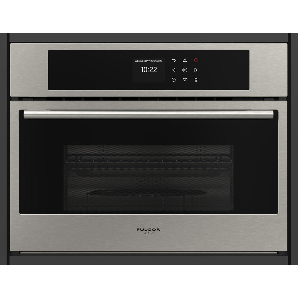 Fulgor Milano Distinto 24 in. Combi Speed Convection Speed Oven (F7DSPD24S1)-