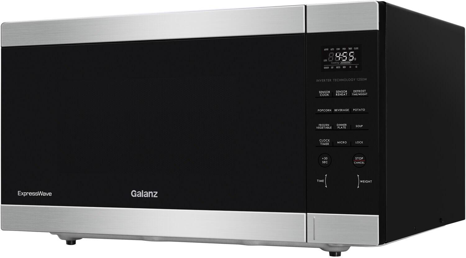 Galanz 2.2 Cu. Ft. ExpressWave Counter-top Microwave in Stainless Steel (GEWWD22S1SV125) 