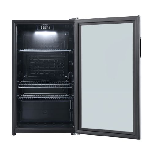 Galanz 3.6 cu. ft. Beverage Center in Stainless Steel (GLB36MS2F07)