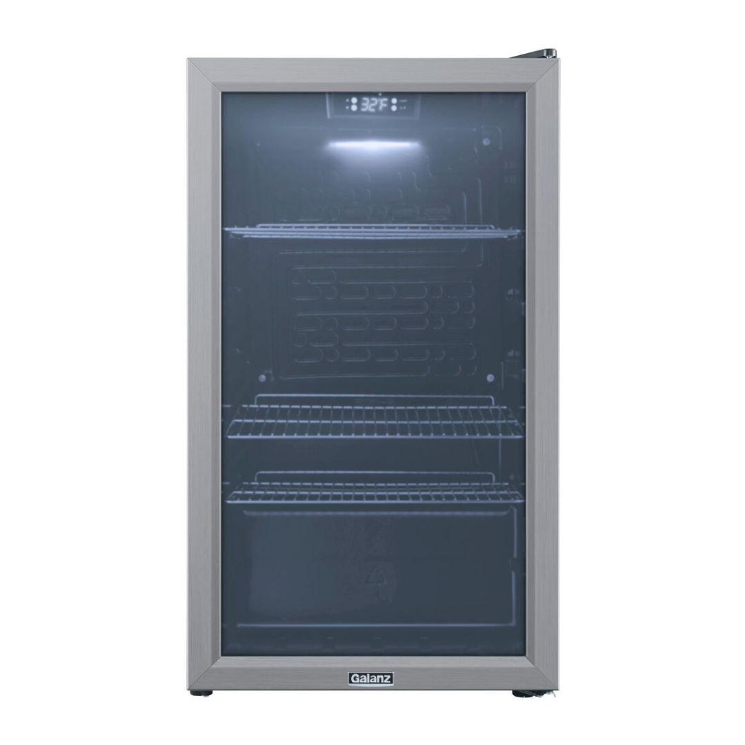Galanz 3.6 cu. ft. Beverage Center in Stainless Steel (GLB36MS2F07)
