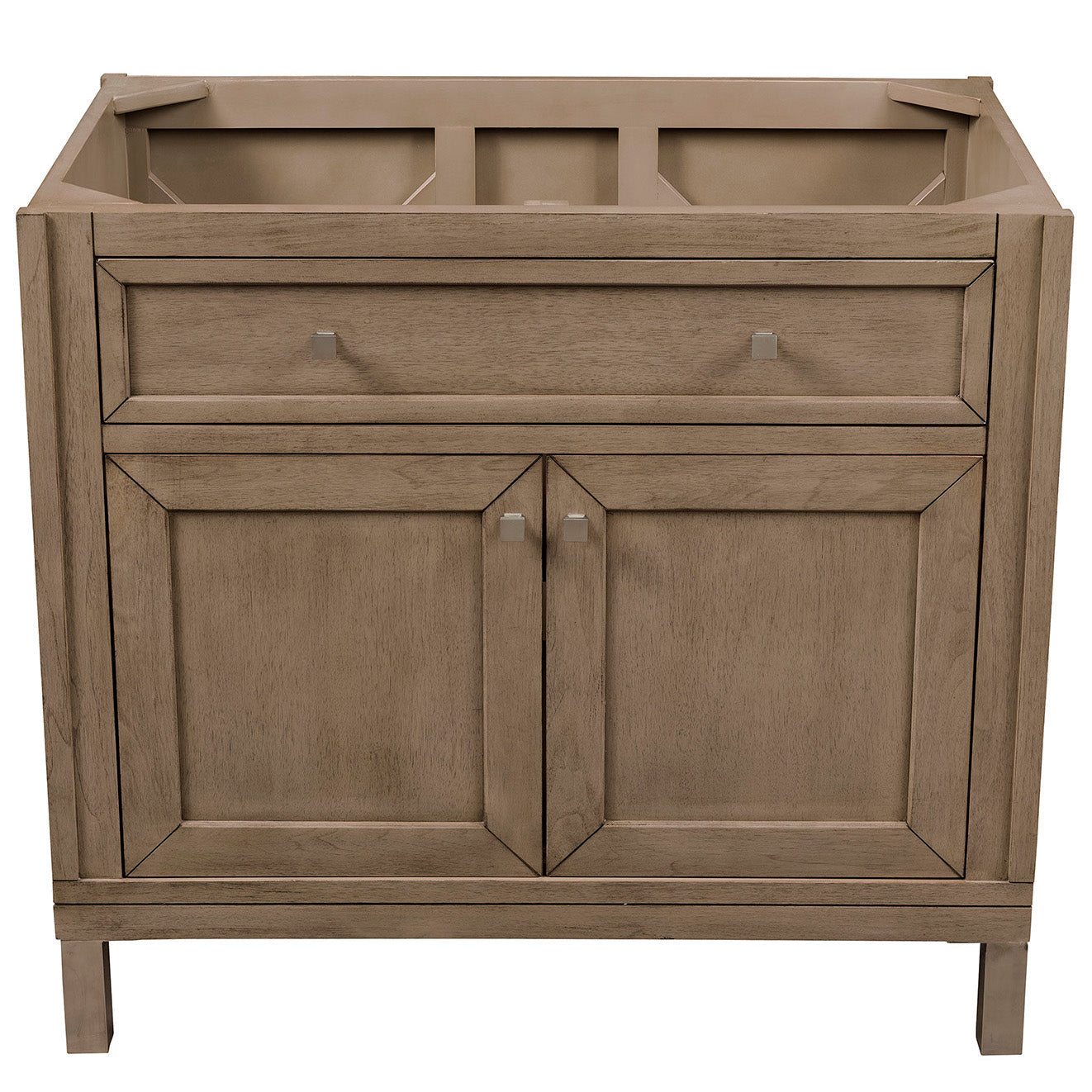 James Martin Vanities Chicago Collection 36 in. Single Vanity in Whitewashed Walnut, Cabinet Only