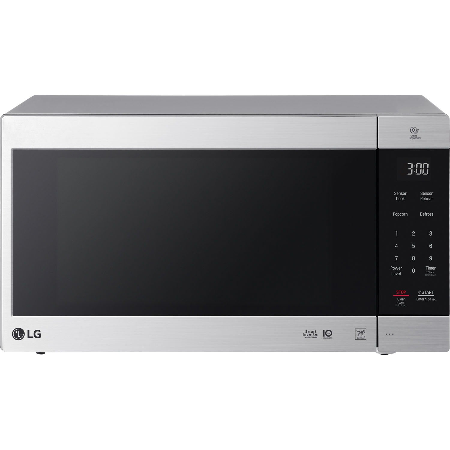 LG 24 in. NeoChef 2 Cu. Ft. 1200W Countertop Microwave in Stainless Steel (LMC2075ST)
