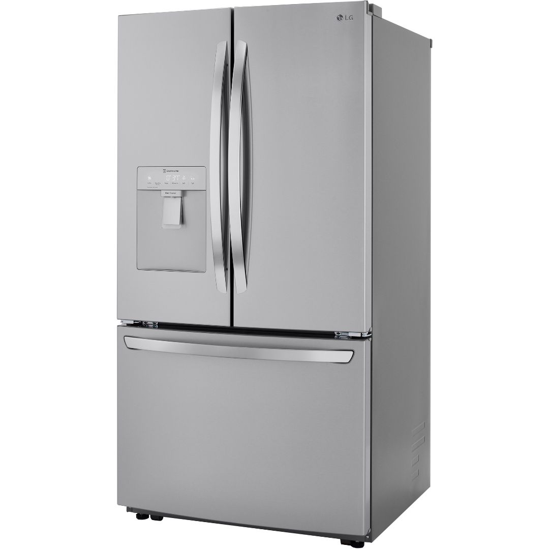 LG 36 Inch French Door Refrigerator with Slim Design Water Dispenser in PrintProof Stainless Steel 29 Cu. Ft. (LRFWS2906S)