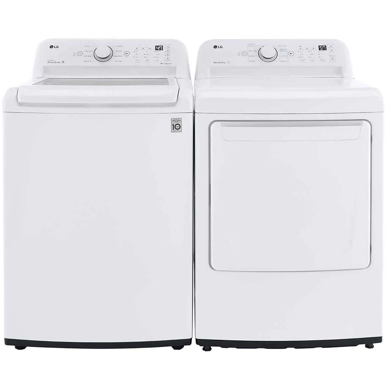 LG Electronics 4.5-Cu. Ft. Ultra Large Capacity Top Load Washer with TurboDrum Technology (WT7000CW)