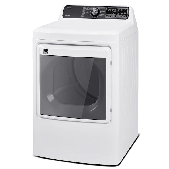 Midea 7.5 Cu. Ft. Front Load Electric Dryer in White (MLE45N3BWW)