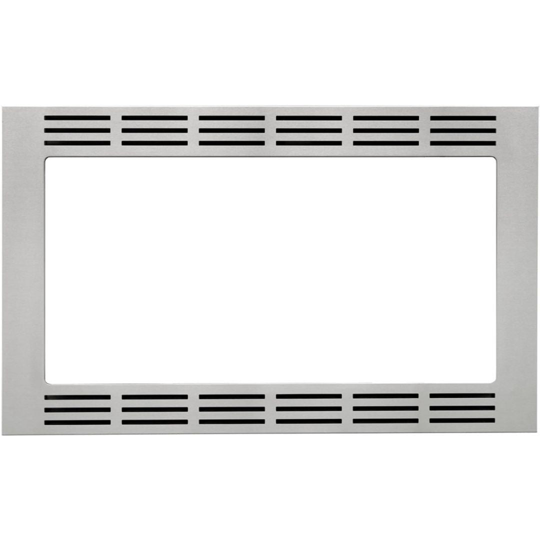 Panasonic 27 in. Wide Trim Kit for Panasonic's 1.2 cu. ft. Microwave Ovens in Stainless Steel (NN-TK621SS)