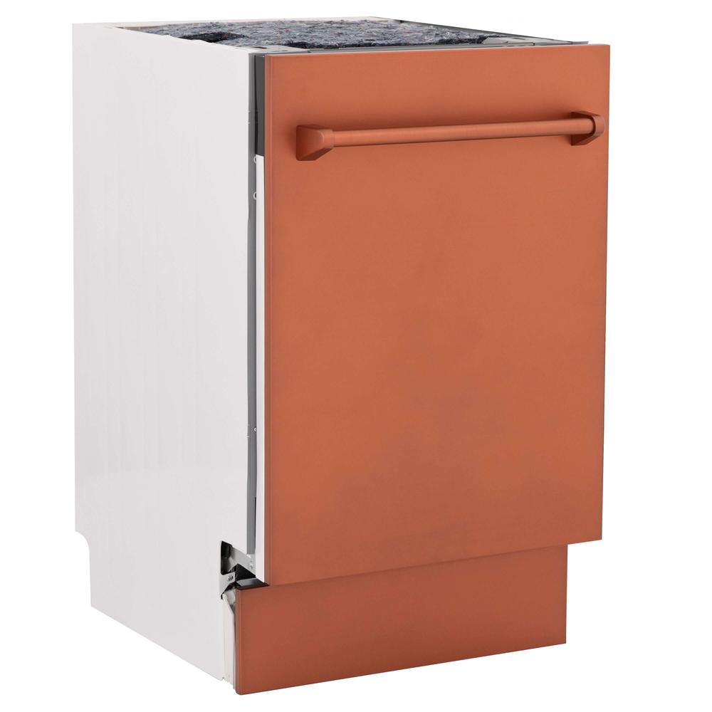 ZLINE 18" Copper Dishwasher with 3rd Rack (DWVC18)