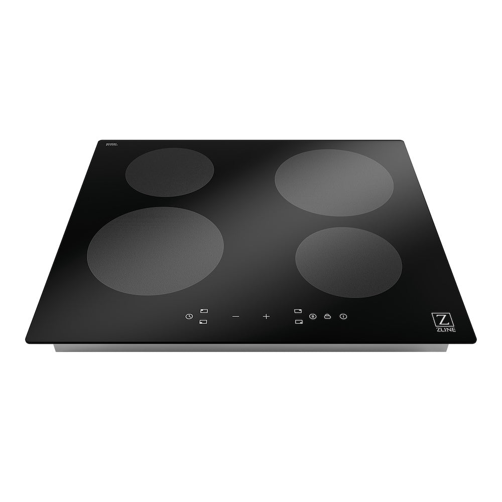ZLINE 24 in. Induction Cooktop with 4 burners (RCIND-24) front, top.