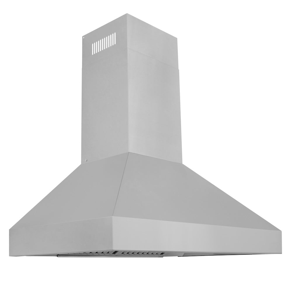 ZLINE Professional Convertible Vent Wall Mount Range Hood in Stainless Steel (597) side, under