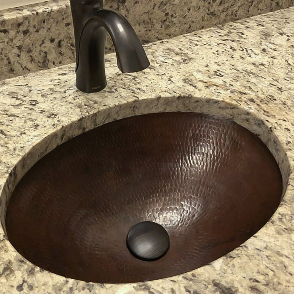 Premier Copper 1.5 in. Non-Overflow Pop-up Bathroom Sink Drain in Oil Rubbed Bronze (D-208ORB)