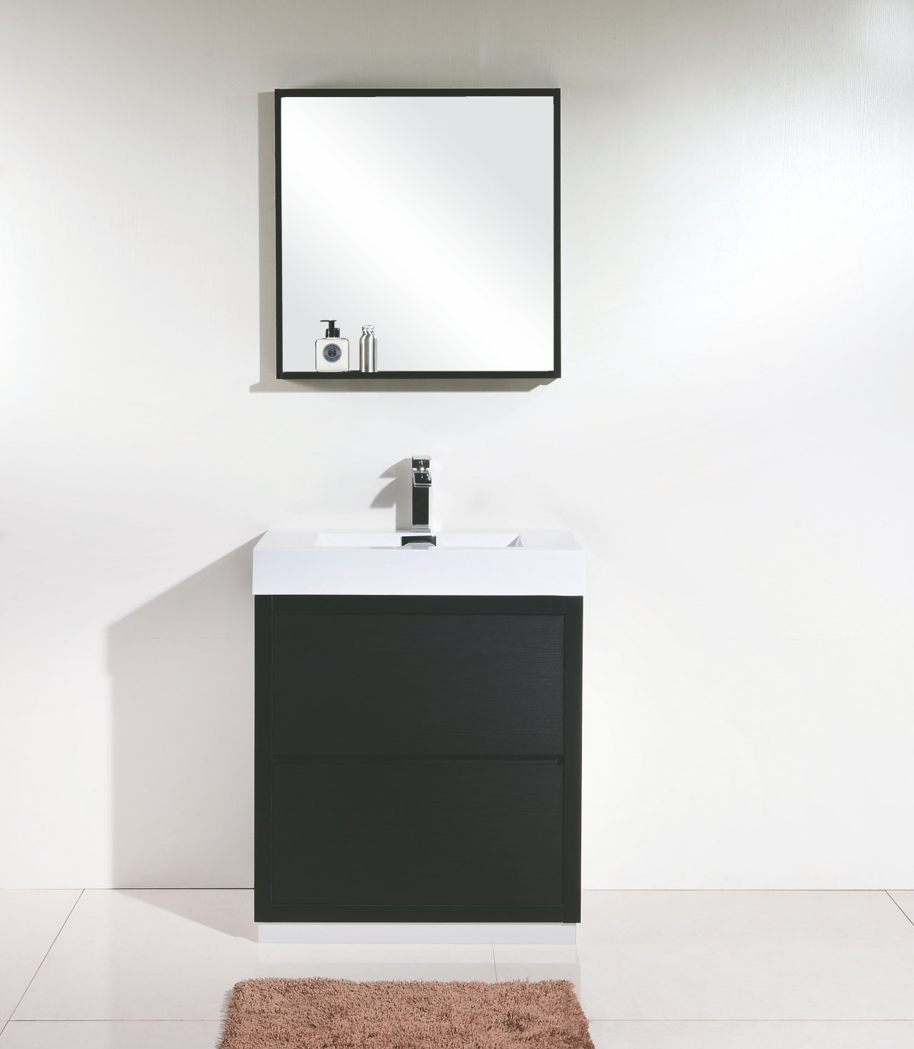 Bliss 30" Free Standing Modern Bathroom Vanity - Rustic Kitchen & Bath - Vanities - KubeBath