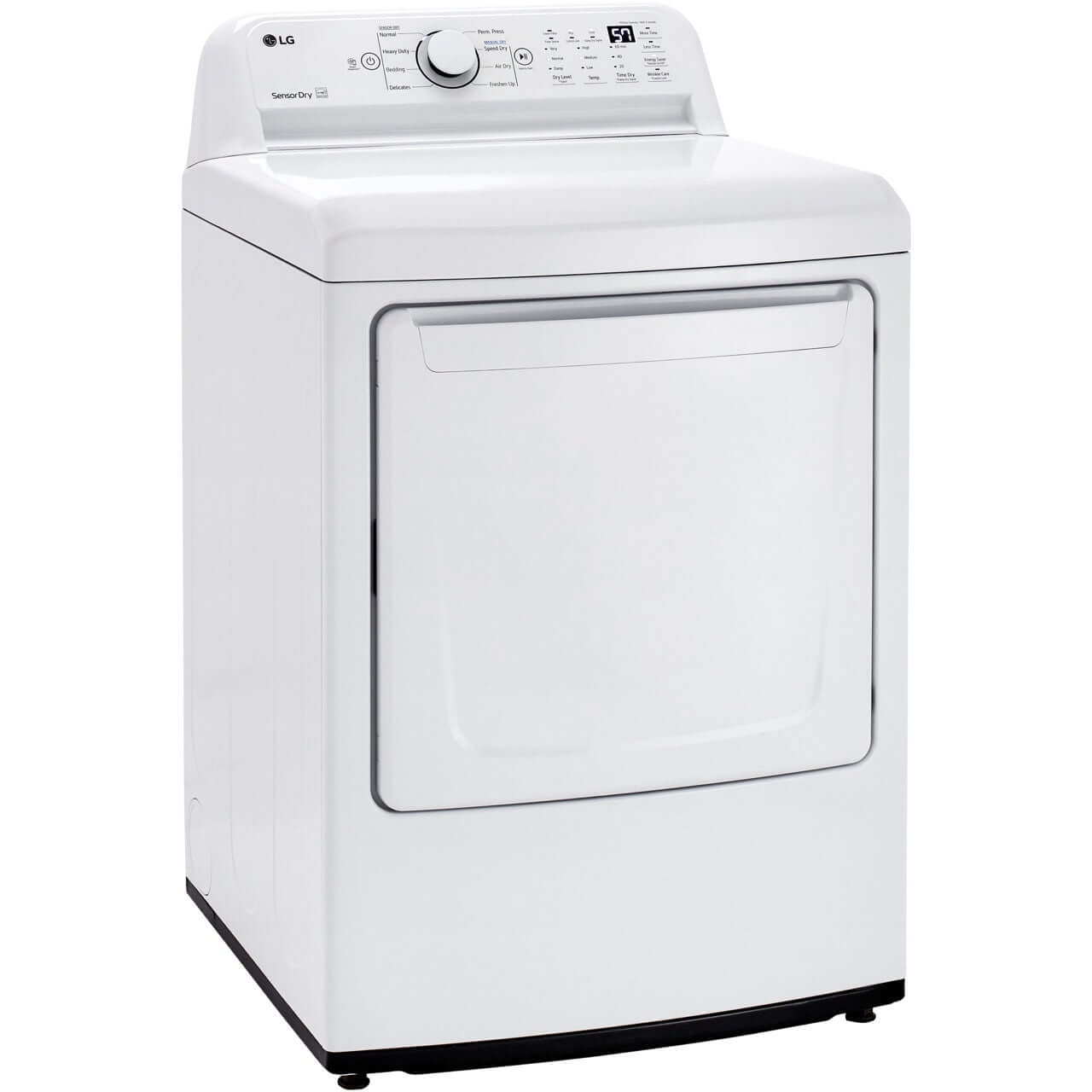 LG 7.3-Cu. Ft. Ultra Large Capacity Gas Dryer with Sensor Dry Technology (DLG7001W)