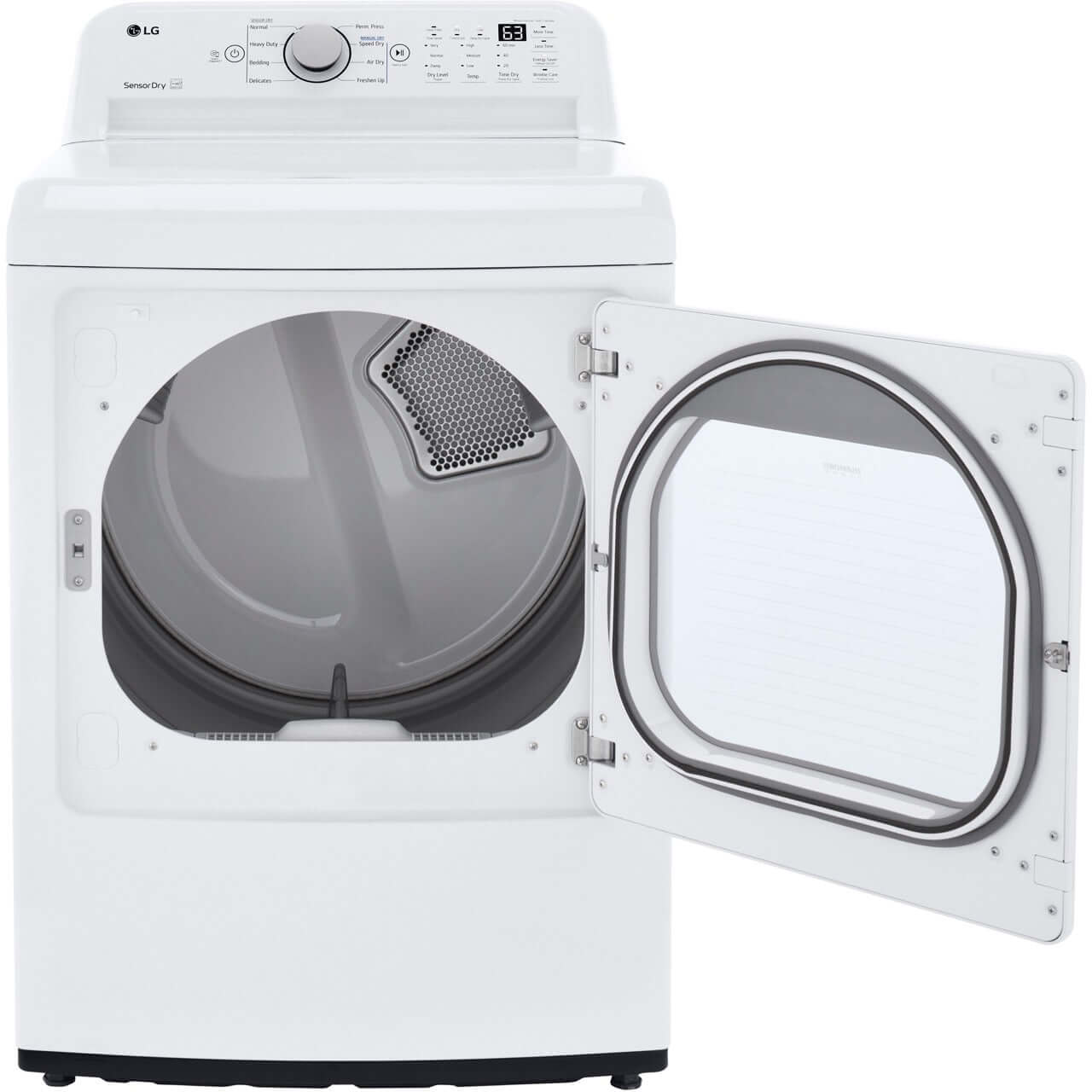 LG Electronics 7.3-Cu. Ft. Ultra Large Capacity Gas Dryer with Sensor Dry Technology (DLG7151W)