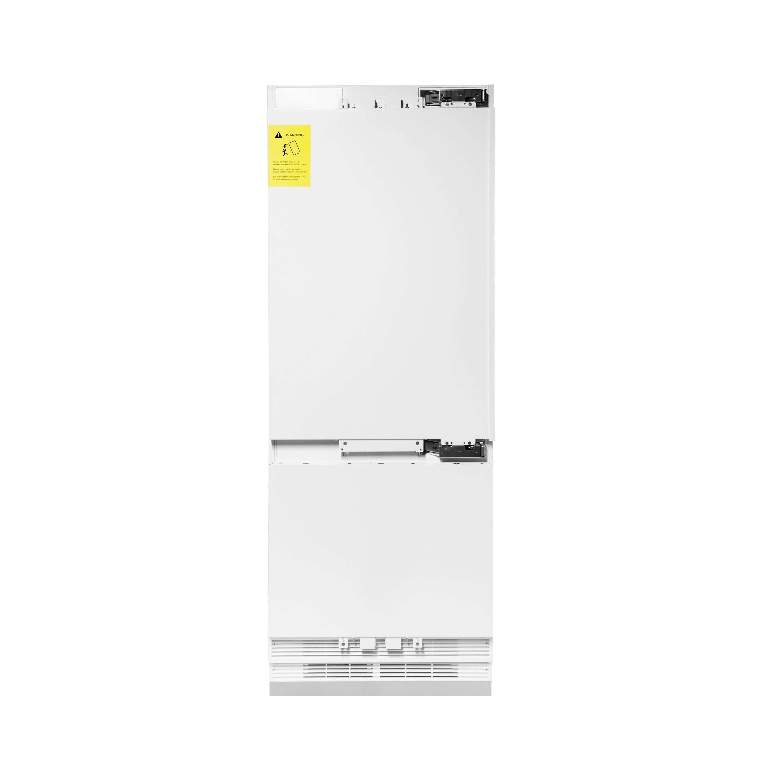ZLINE 30 in. Built-in Panel Ready Refrigerator (RBIV-30) without panels.