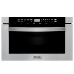 ZLINE 24 in. 1.2 cu. ft. Built-in Microwave Drawer in Stainless Steel, Open Box-Good Condition
