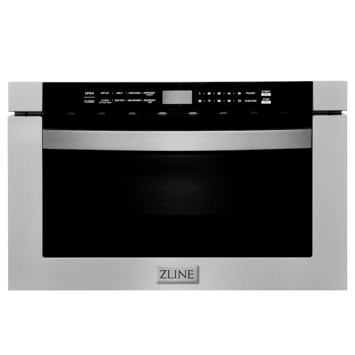 ZLINE 24 in. 1.2 cu. ft. Built-in Microwave Drawer in Stainless Steel (MWD-1)