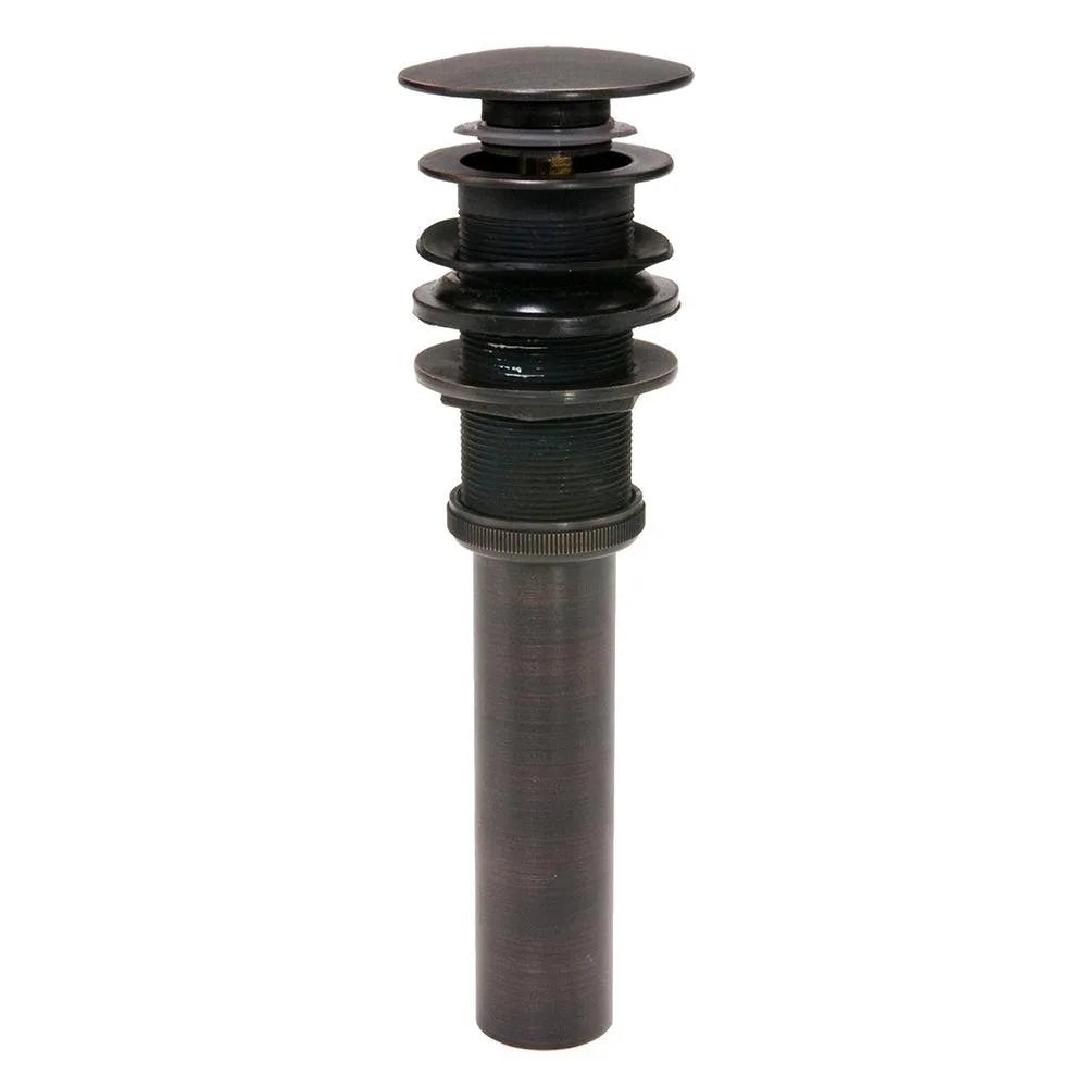 Premier Copper 1.5 in. Non-Overflow Pop-up Bathroom Sink Drain in Oil Rubbed Bronze (D-208ORB)