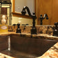 Premier Copper 19 in. Rectangle Under Counter Hammered Copper Bathroom Sink