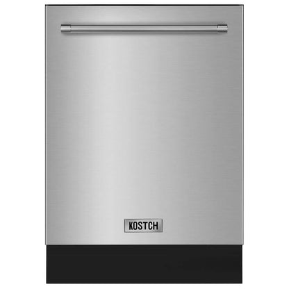 KOSTCH 24 in. Top Control Tall Tub Built-In Dishwasher with 3rd Rack in Stainless Steel, 47dBA (KOS-24DWH06H-S)