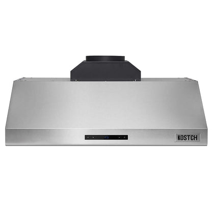 KOSTCH 36 in. 1000 CFM Convertible Wall Mount Range Hood with LED Lights in Stainless Steel (KOS-36RH06H)