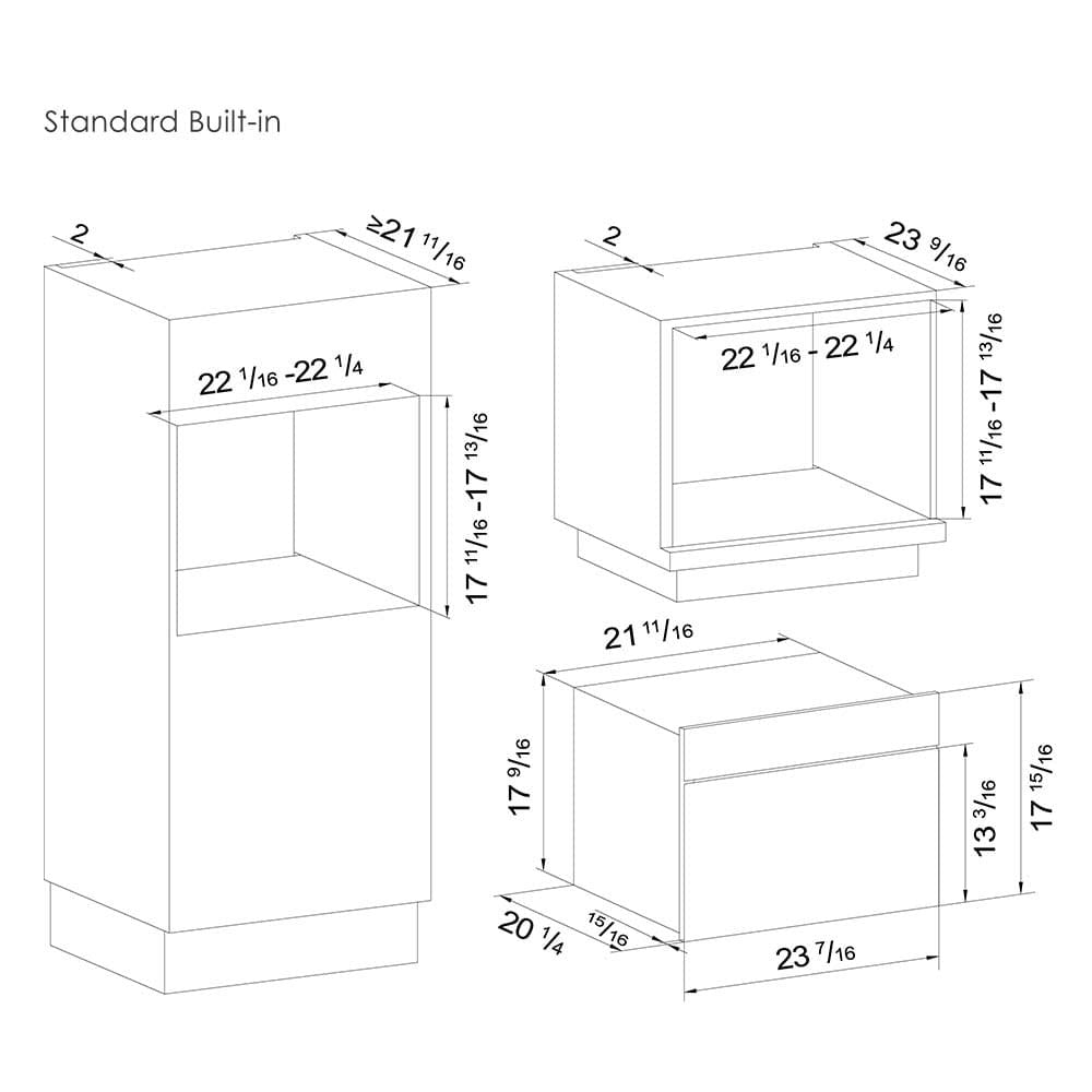 Fotile 24 in. Built-In Steam Oven in Stainless Steel (SCD42-F1)