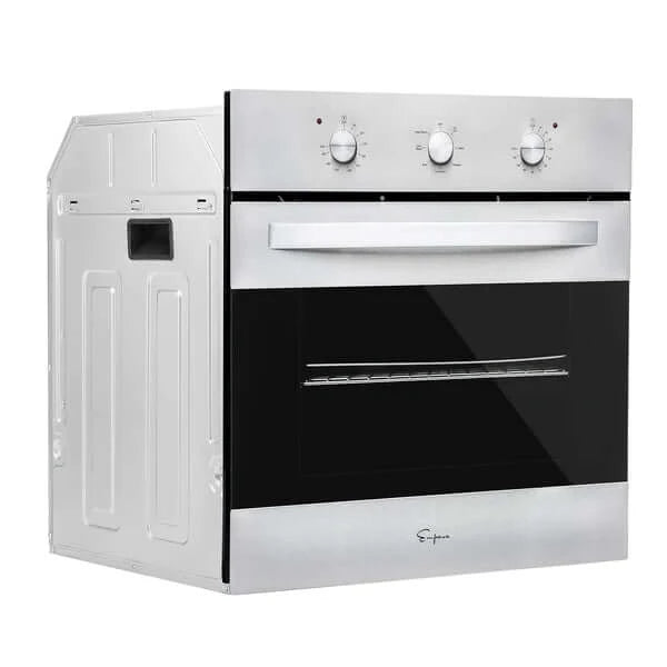 Empava 3 Piece Kitchen Package with 24 in. Electric Wall Oven, 30 in. Gas Cooktop, and 30 in. Wall Mount Range Hood (EMPV-24WO30GC30RH03)