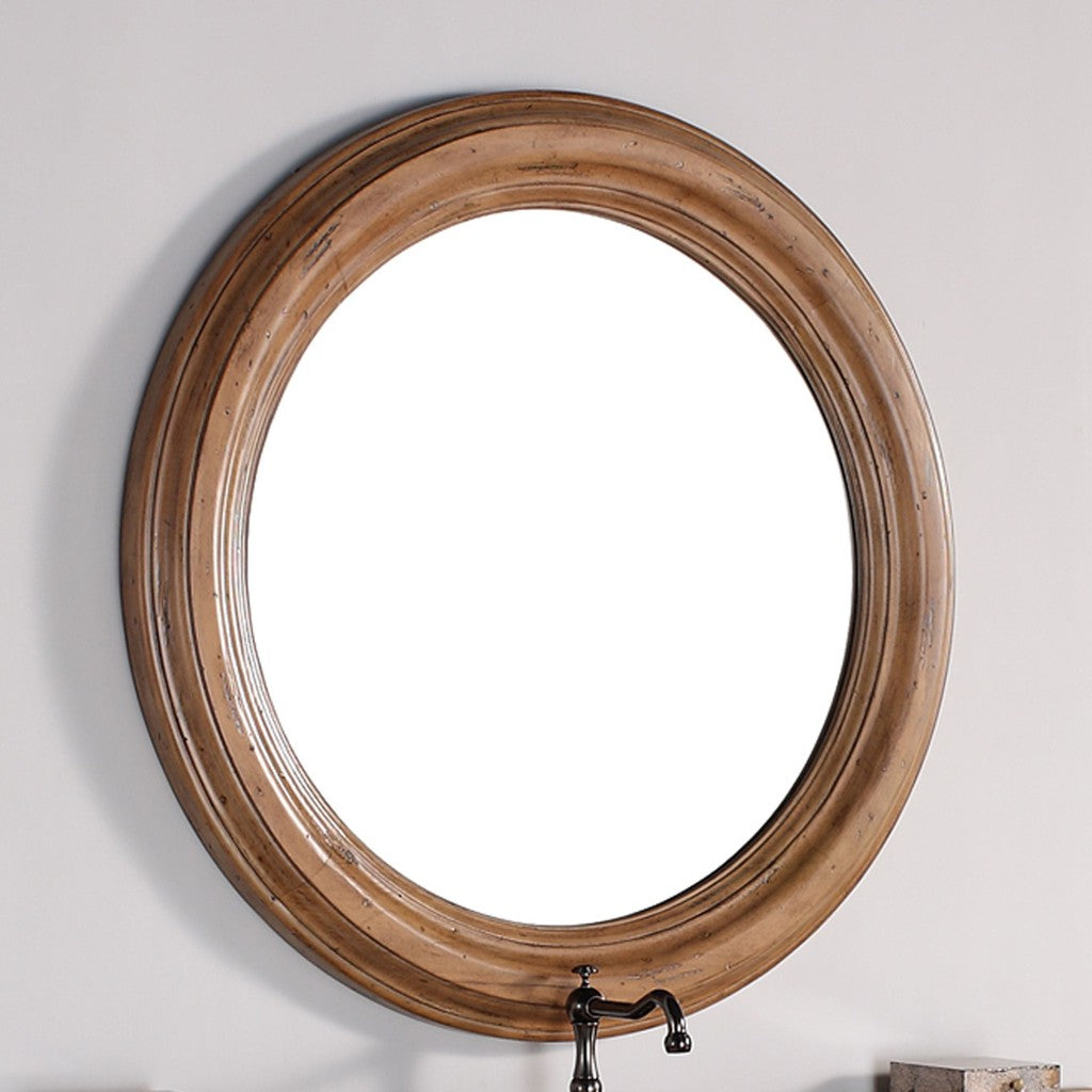 James Martin Vanities Malibu Collection Mirror in Honey Alder 