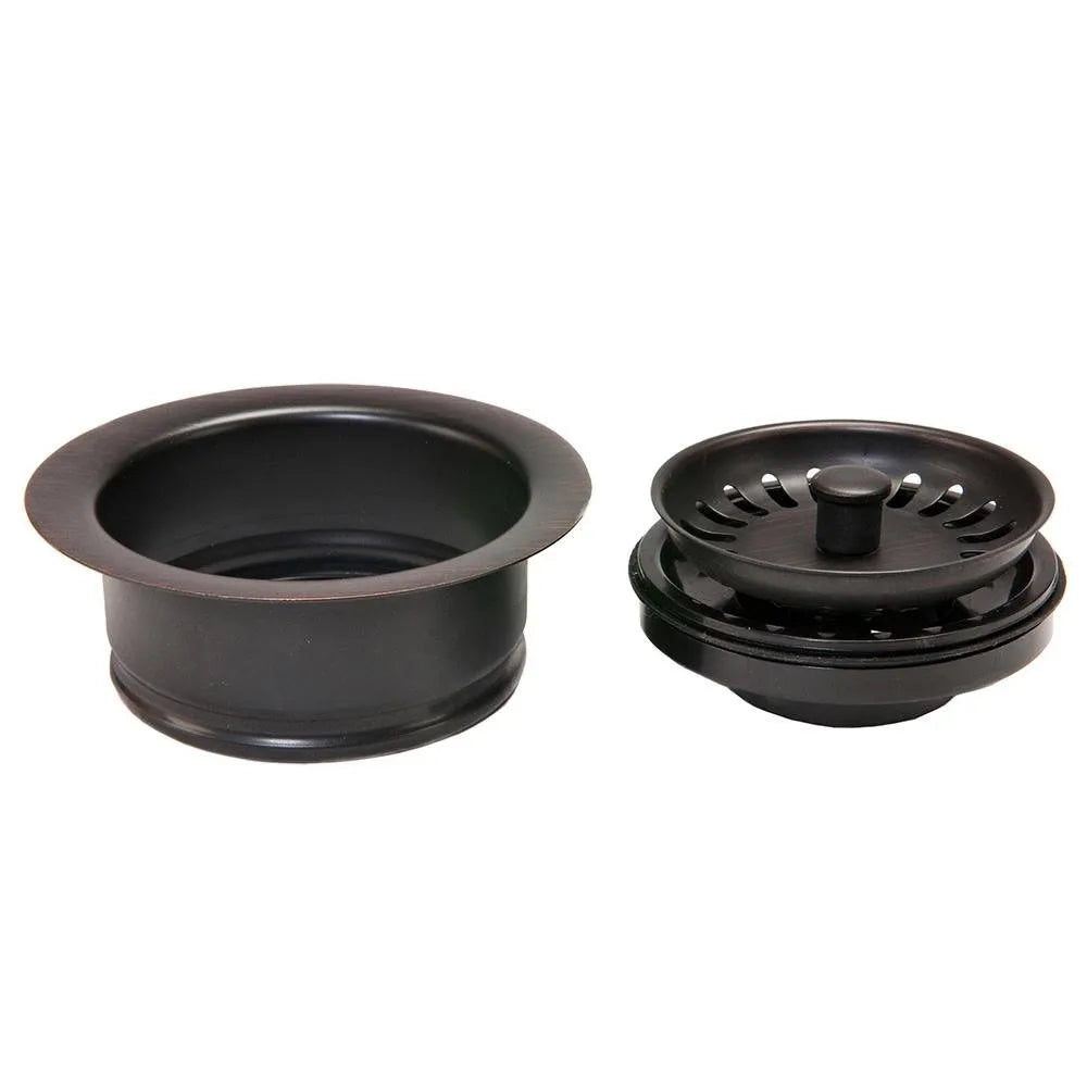 Premier Copper 3.5 in. Deluxe Garbage Disposal Drain w/ Basket in Oil Rubbed Bronze