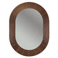 Premier Copper 35 in. Oval Hammered Copper Mirror