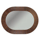 Premier Copper 35 in. Oval Hammered Copper Mirror