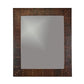 Premier Copper 36 in. Rectangle Hammered Copper Mirror