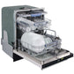KOSTCH 24 in. Top Control Tall Tub Built-In Dishwasher with 3rd Rack in Stainless Steel, 47dBA (KOS-24DWH06H-S)