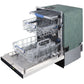 KOSTCH 24 in. Top Control Tall Tub Built-In Dishwasher with 3rd Rack in Stainless Steel with White Door, 47dBA (KOS-24DWH06H-W)