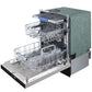 KOSTCH 24 in. Top Control Tall Tub Built-In Dishwasher with 3rd Rack in Stainless Steel, 47dBA (KOS-24DWH06H-S)