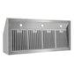 KOSTCH 48 in. 1000 CFM Convertible Wall Mount Range Hood with LED Lights in Stainless Steel (KOS-48RH06H)
