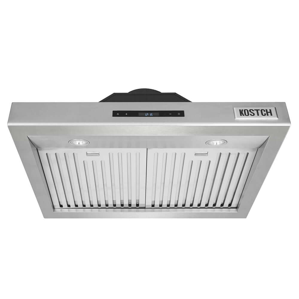 KOSTCH 30 in. 1000 CFM Convertible Wall Mount Range Hood with LED Lights in Stainless Steel (KOS-30RH06H)