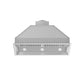 ZLINE 34 in. Ducted Wall Mount Range Hood Insert in Stainless Steel (695-34)