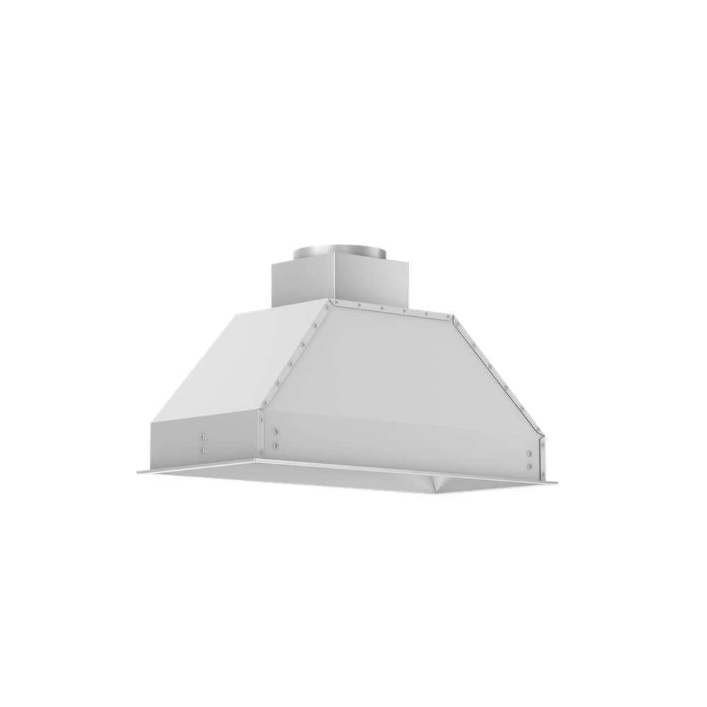 ZLINE 34 in. Ducted Wall Mount Range Hood Insert in Stainless Steel (695-34) main image.