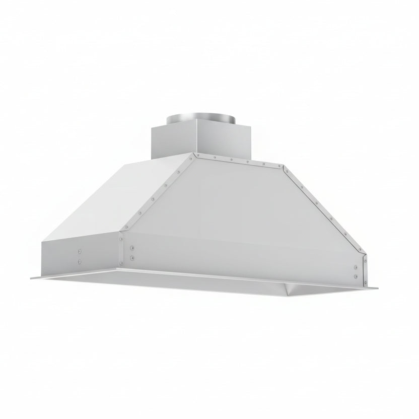 ZLINE 40 in. Ducted Wall Mount Range Hood Insert in Stainless Steel (695-40) main image.