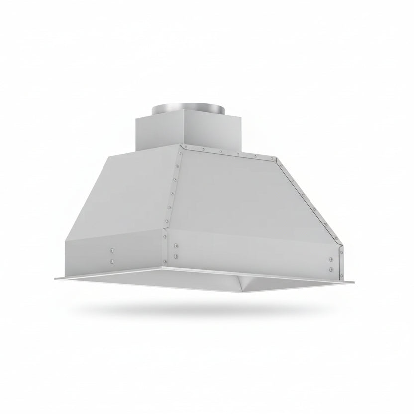 ZLINE 28 in. Ducted Wall Mount Range Hood Insert in Stainless Steel (698-28)