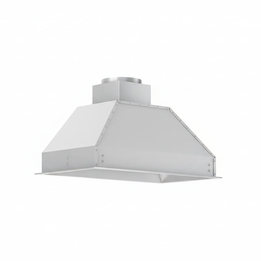 ZLINE 34 in. Ducted Wall Mount Range Hood Insert in Outdoor Approved Stainless Steel (698-304-34)