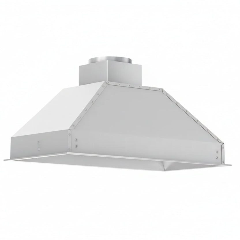 ZLINE 40 in. Ducted Wall Mount Range Hood Insert in Stainless Steel (698-40)
